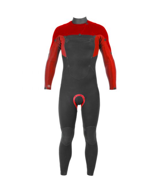 Sooruz Fullsuit 5/4 Fly+ Front Zip -Oysterprene