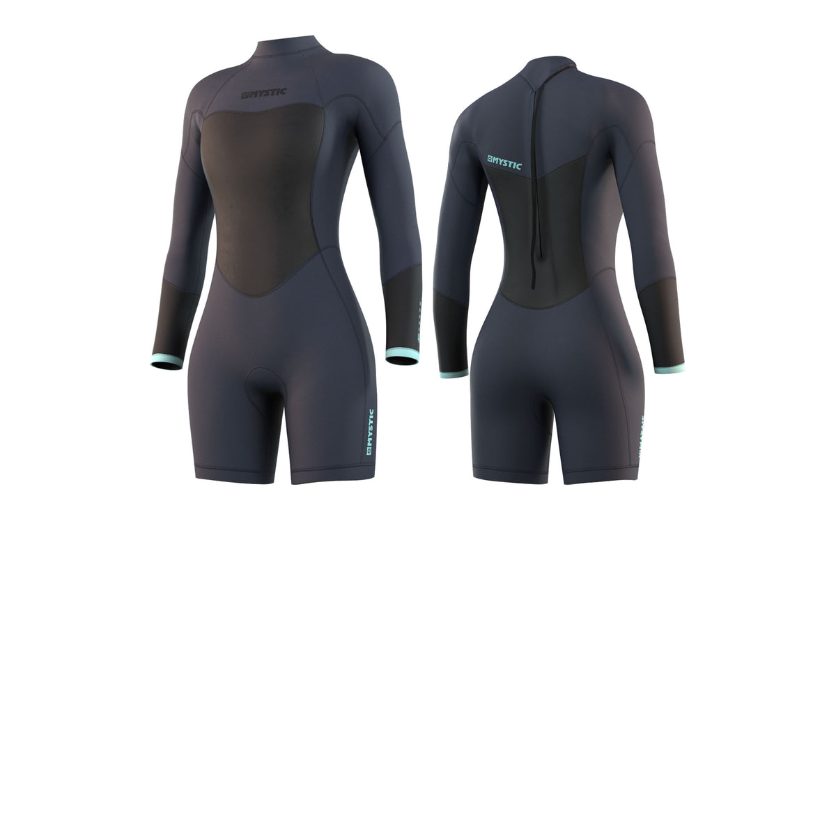 MYSTIC BRAND 3/2 LONGARM SHORTY / BACK-ZIP WOMEN Main image