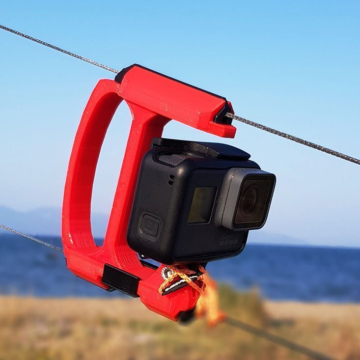 Βάση στήριξης κάμερας για σχοινιά KiteSurf V2 Δευτερεύουσα εικόνα προϊόντος