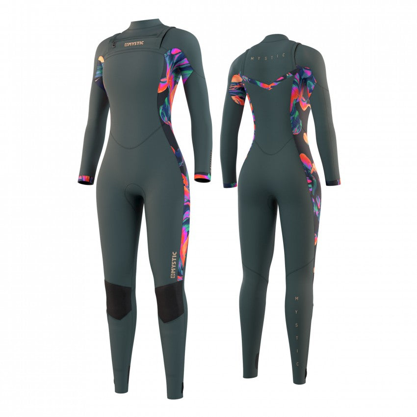 Mystic DAZZLED Wetsuit WOMEN'S 5/3 FULLSUIT / DOUBLE FRONT-ZIP XL Main image