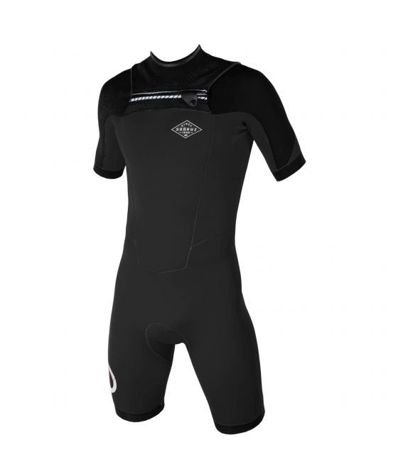 Sooruz Shorty 2/2 Front Zip Fighter Black