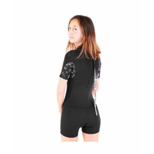 Sooruz Shorty 2/2mm SS Divine Back-Zip Μαύρη