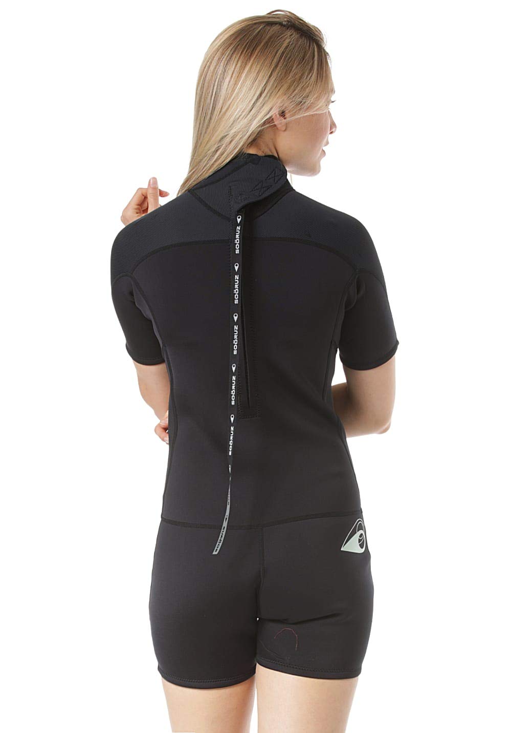 Sooruz Shorty 2/2mm SS Divine Back-Zip Μαύρη